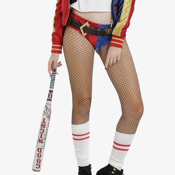 Bundle of Harley Quinn costume from Hot Topic - Picture 2 of 16